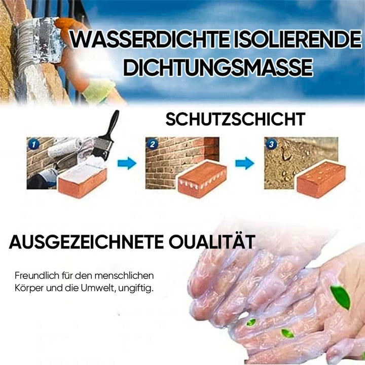 Transparenter wasserdichter Beschichtungsmittel