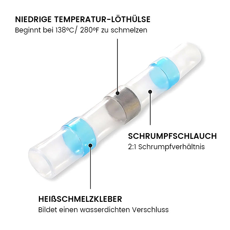 Wasserdichter Lötdraht-Steckverbindersatz👍GUTER HELFER👍BIS ZU 30 % RABATT