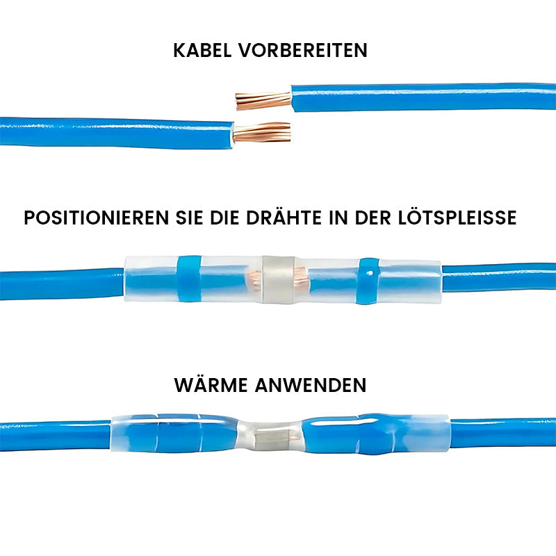 Wasserdichter Lötdraht-Steckverbindersatz👍GUTER HELFER👍BIS ZU 30 % RABATT