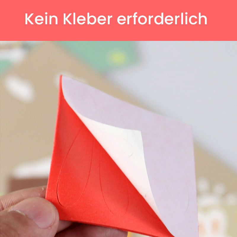 DIY🧩 Kinder Handgemachte Aufkleber🎟️KAUFEN SIE 2/3/5, ERHALTEN SIE 15/10/20 % RABATT