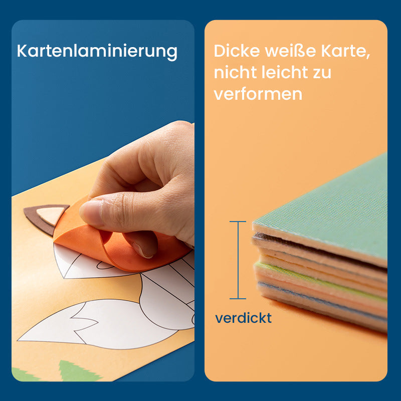 DIY🧩 Kinder Handgemachte Aufkleber🎟️KAUFEN SIE 2/3/5, ERHALTEN SIE 15/10/20 % RABATT