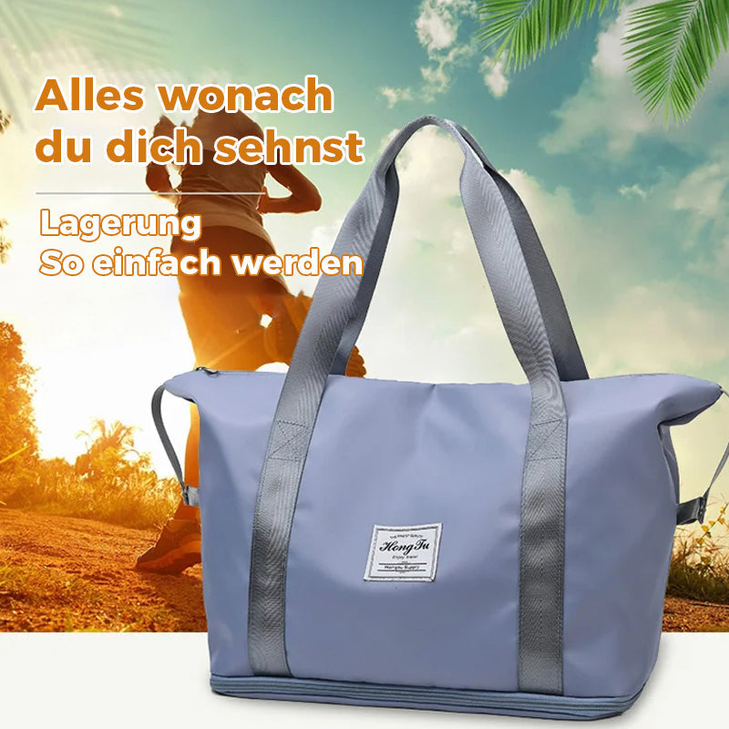 Doppellagige Reisetasche mit großer Kapazität zur Feuchtigkeitstrennung👜BUY2/3/5, GET 15/20/30%OFF👜