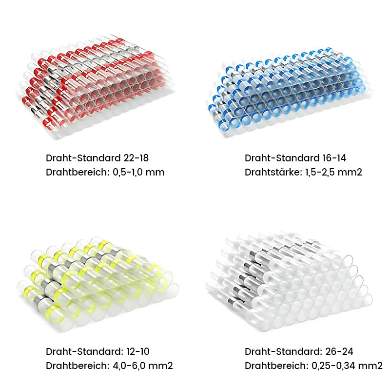 Wasserdichter Lötdraht-Steckverbindersatz👍GUTER HELFER👍BIS ZU 30 % RABATT