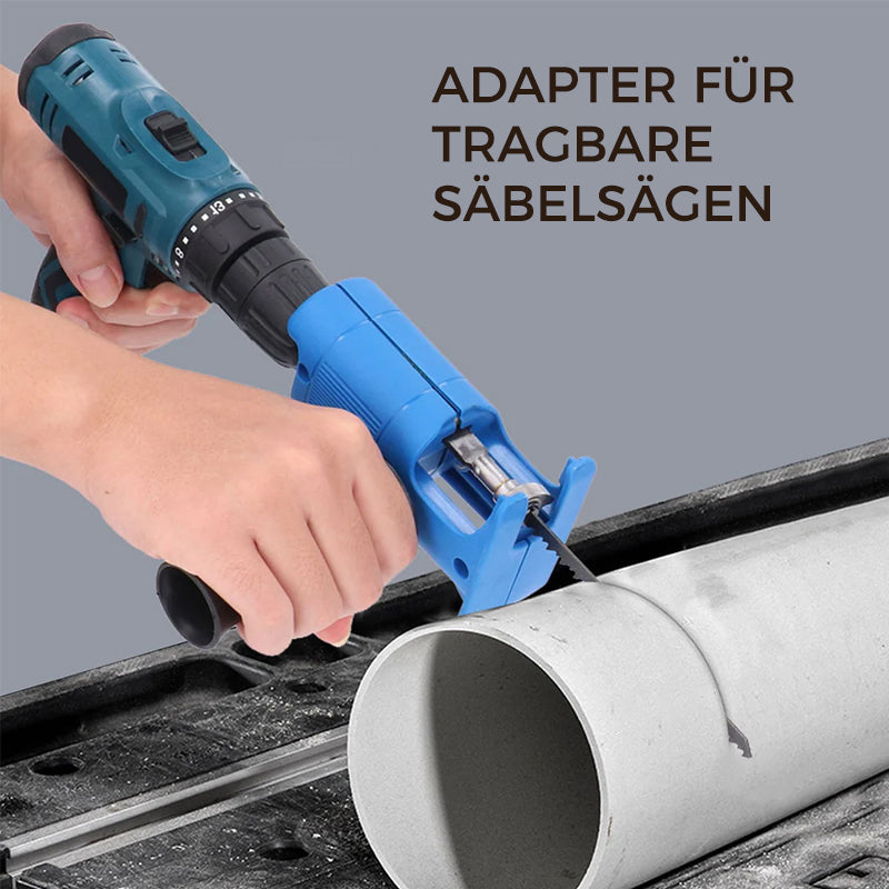 Adapter für tragbare Säbelsägen👍NÜTZLICH UND HOCHWERTIG⚡