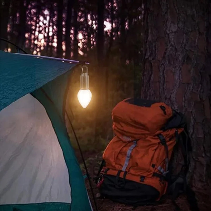 2023 Retro Neues Outdoor Camping Typ-C-Lade-Glühbirnenlicht