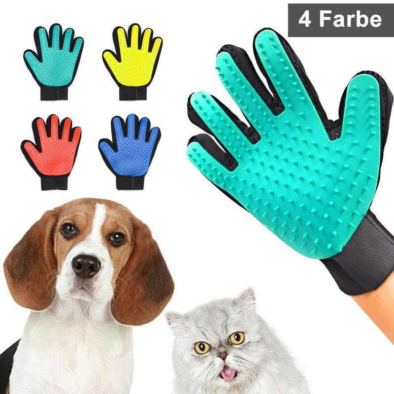 Bequee Hochwertiger Fellpflege-Handschuh für Hund & Katze