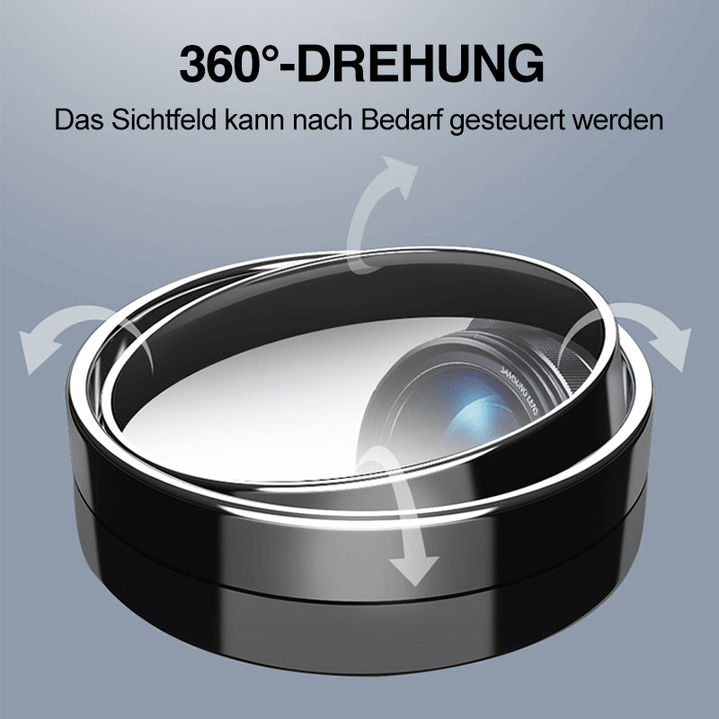 360-Grad-Auto-Rückansicht kleiner runder Spiegel-2PCs