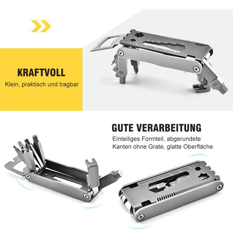 17 in 1 Multifunktionswerkzeug aus rostfreiem Stahl