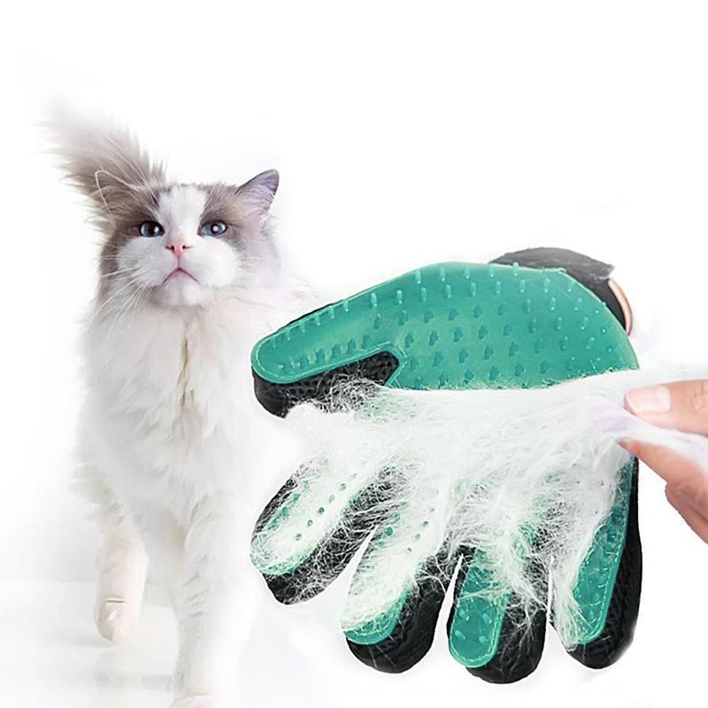 Bequee Hochwertiger Fellpflege-Handschuh für Hund & Katze