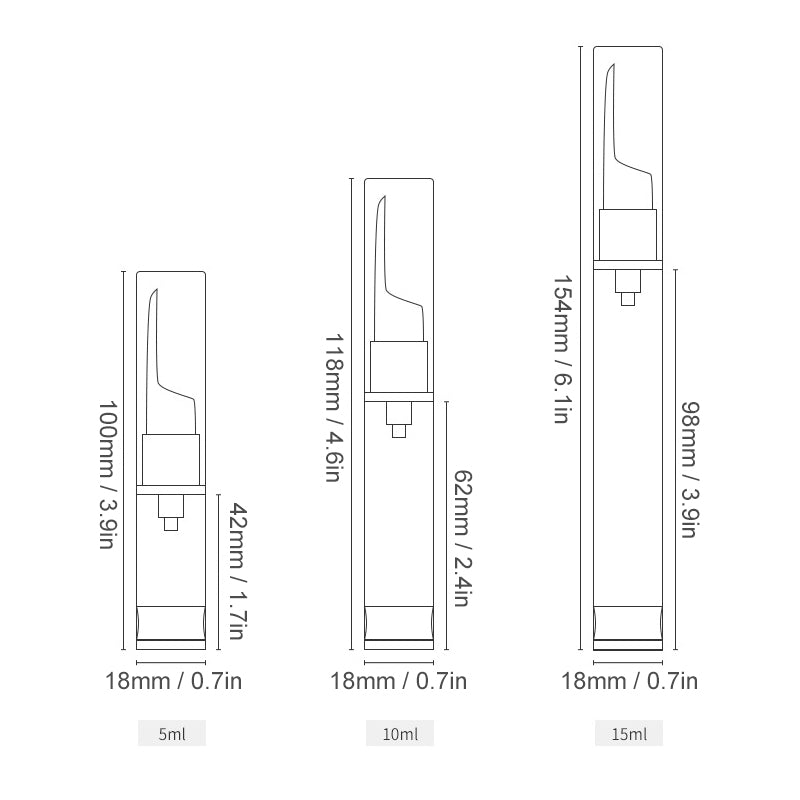 Airless-Vakuumpumpflaschen-Set