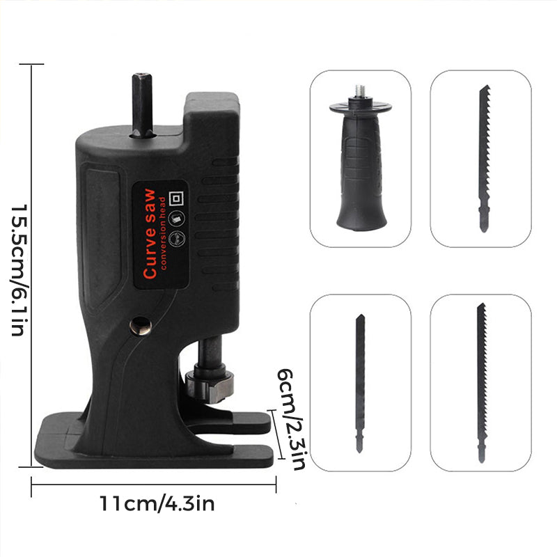 Adapter für tragbare Säbelsägen👍NÜTZLICH UND HOCHWERTIG⚡