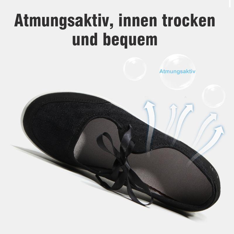 Bequeme Damen Slip On Schnür- & Wanderschuhe