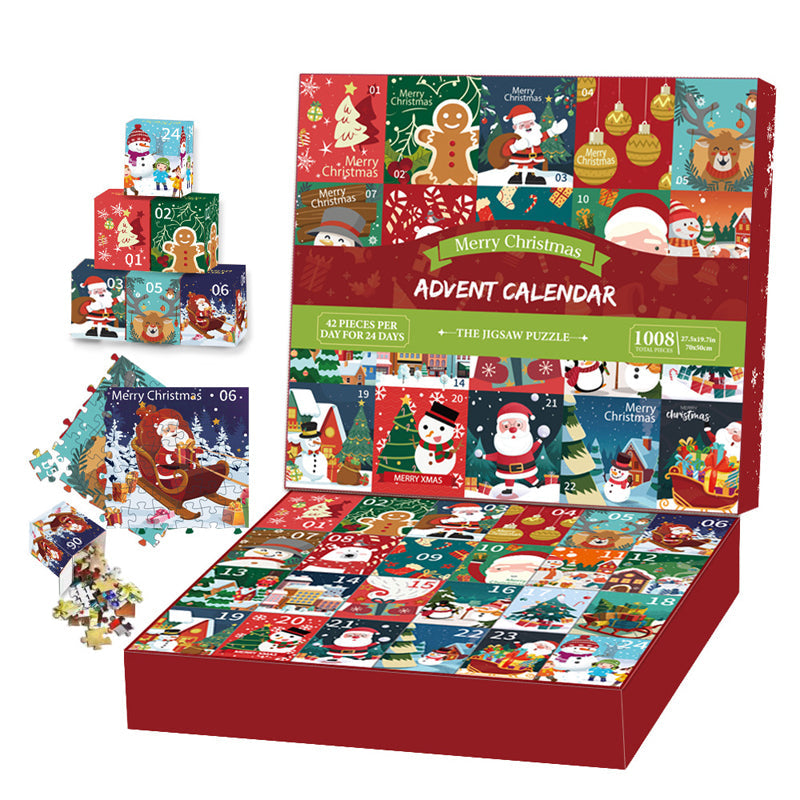 🎄Weihnachtliches Adventskalender-Puzzle