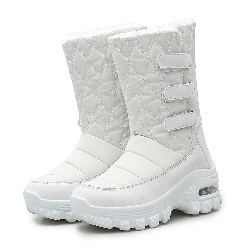 Schneeschuhe mit zentraler Schnalle