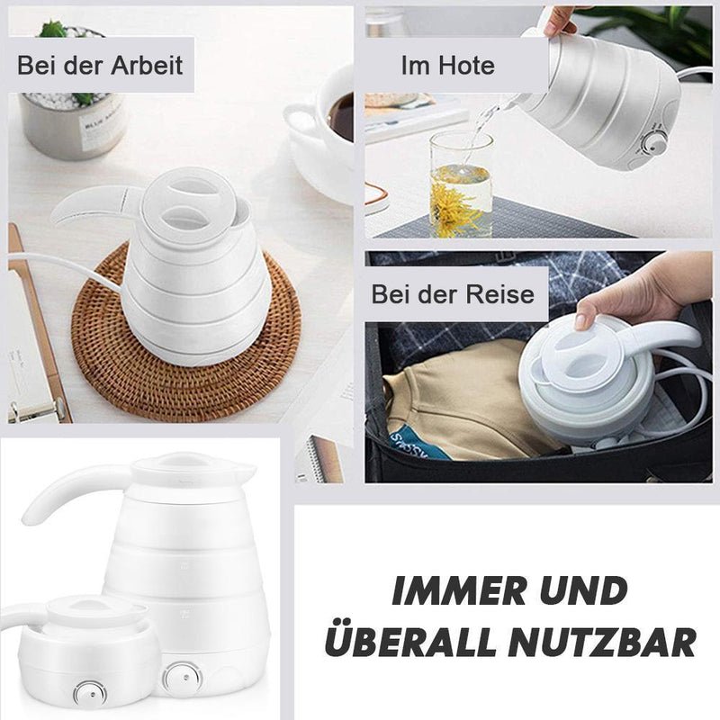 Tragbare Reisesilikagelkanne mit Unniversalstecker🎁KAUFEN SIE 2, ERHALTEN SIE20%RABATT🎁