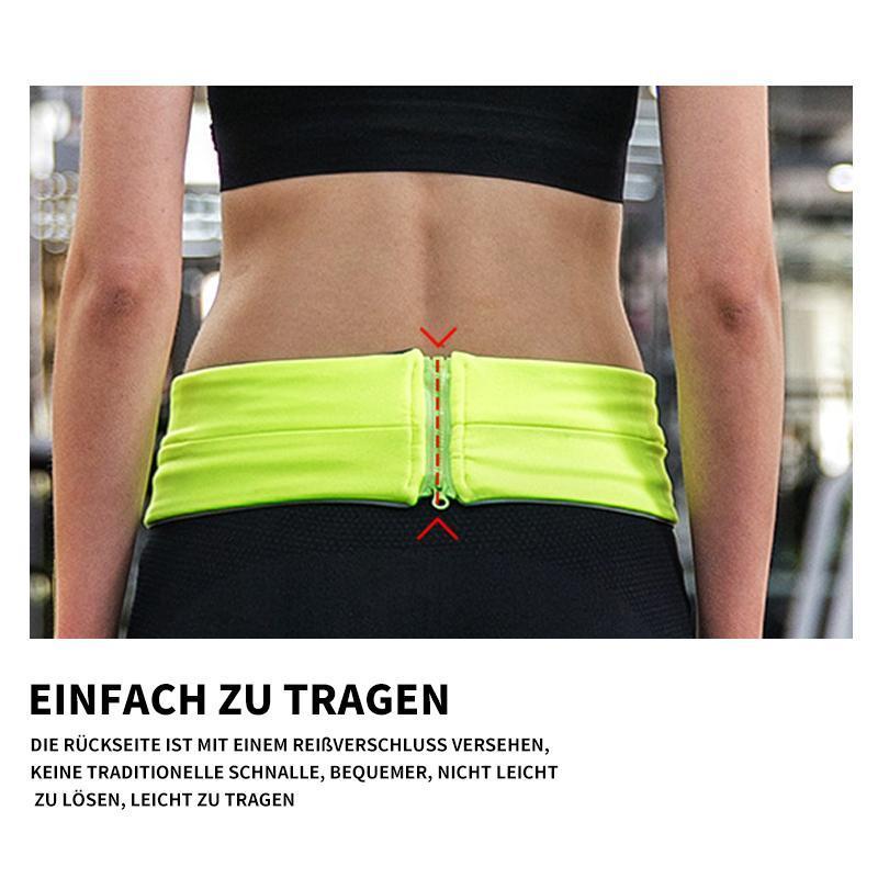 Elastischer Sportgürtel mit Handytasche