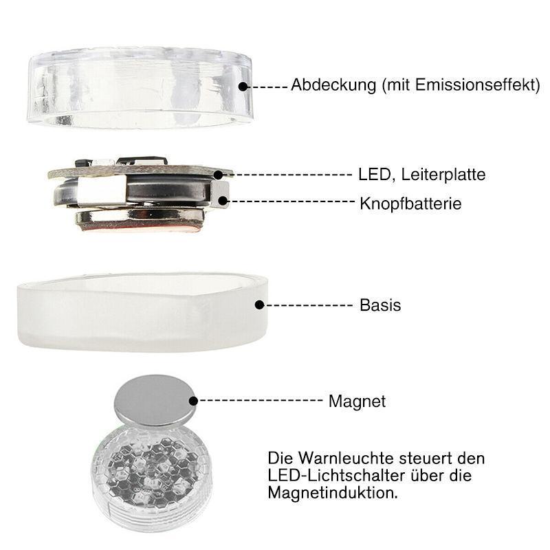 Universal Autotür LED-Öffnungswarnleuchte (2 Stück)🚨KAUFEN SIE 2/3/5, ERHALTEN SIE 20/25/30% RABATT🚨