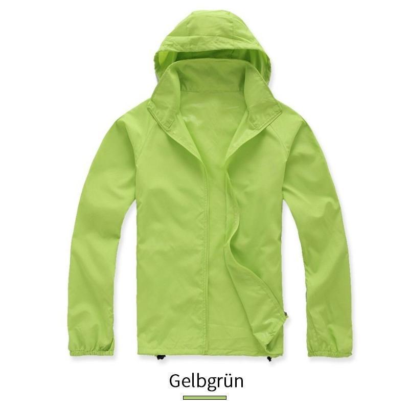 Leichte wasserdichte Windjacke, Unisex