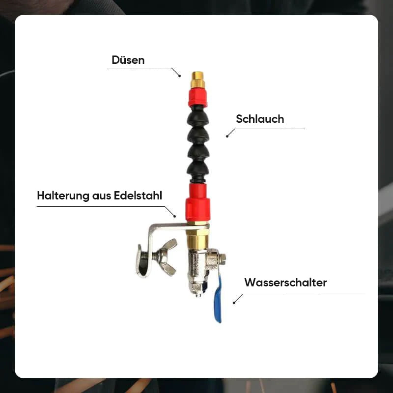 Sprühdüse für Schneidemaschine