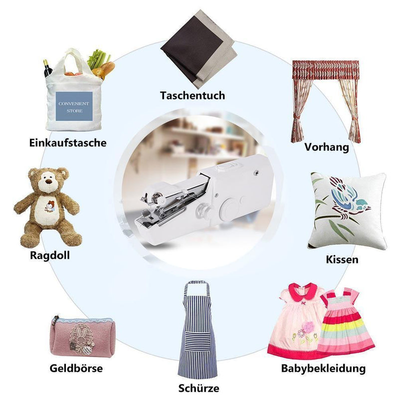 Tragbare Mini Handnähmaschine 🎁BIS ZU 45 % RABATT🎁