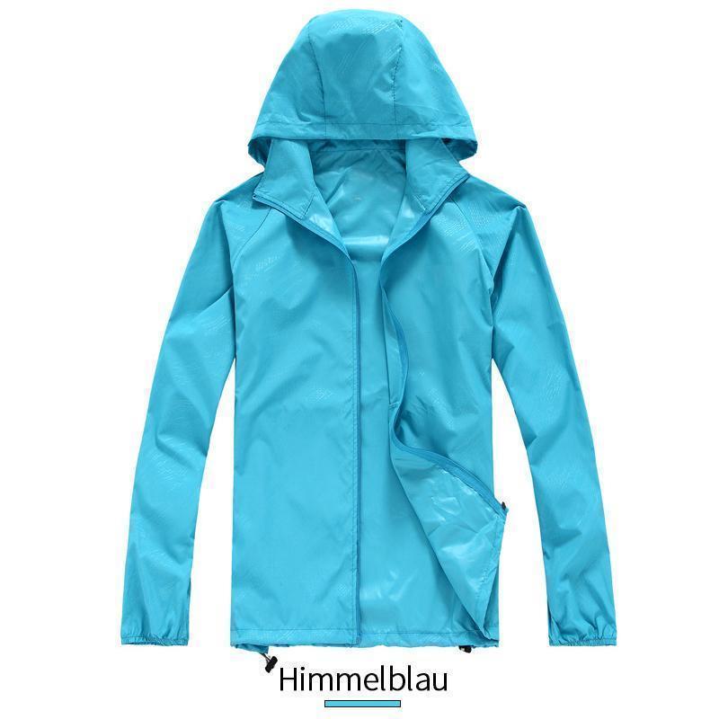 Leichte wasserdichte Windjacke, Unisex