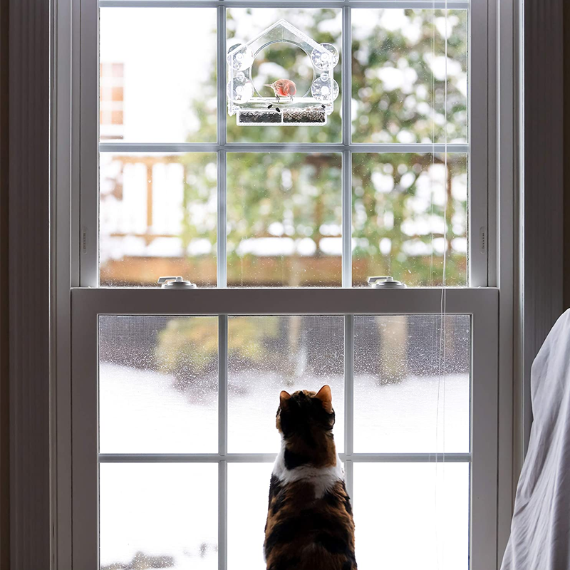 🦉Fenster Vogelhaus Futterspender🦜