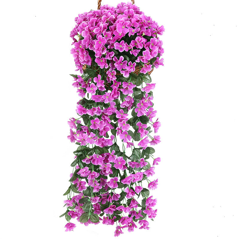 💐🌸Violetter Blumenampel der Simulation🌸💐KAUFEN SIE 2/3/5, ERHALTEN SIE 10/15/20 % RABATT