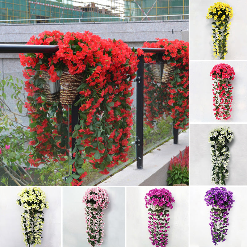 💐🌸Violetter Blumenampel der Simulation🌸💐KAUFEN SIE 2/3/5, ERHALTEN SIE 10/15/20 % RABATT