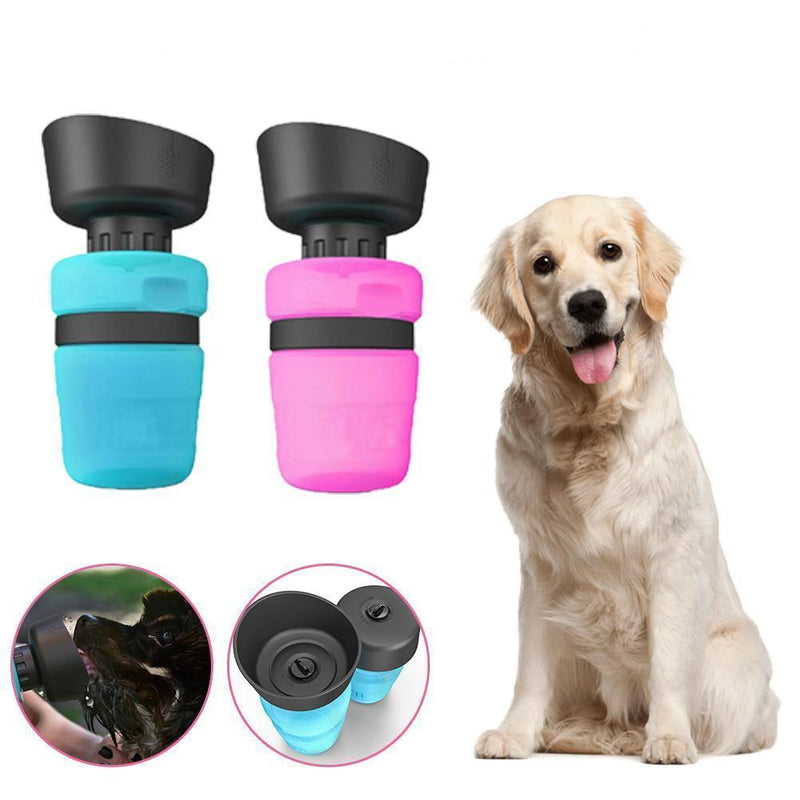 Tragbare Hunde Wasserflasche, 2019 Neues Design - BPA Frei