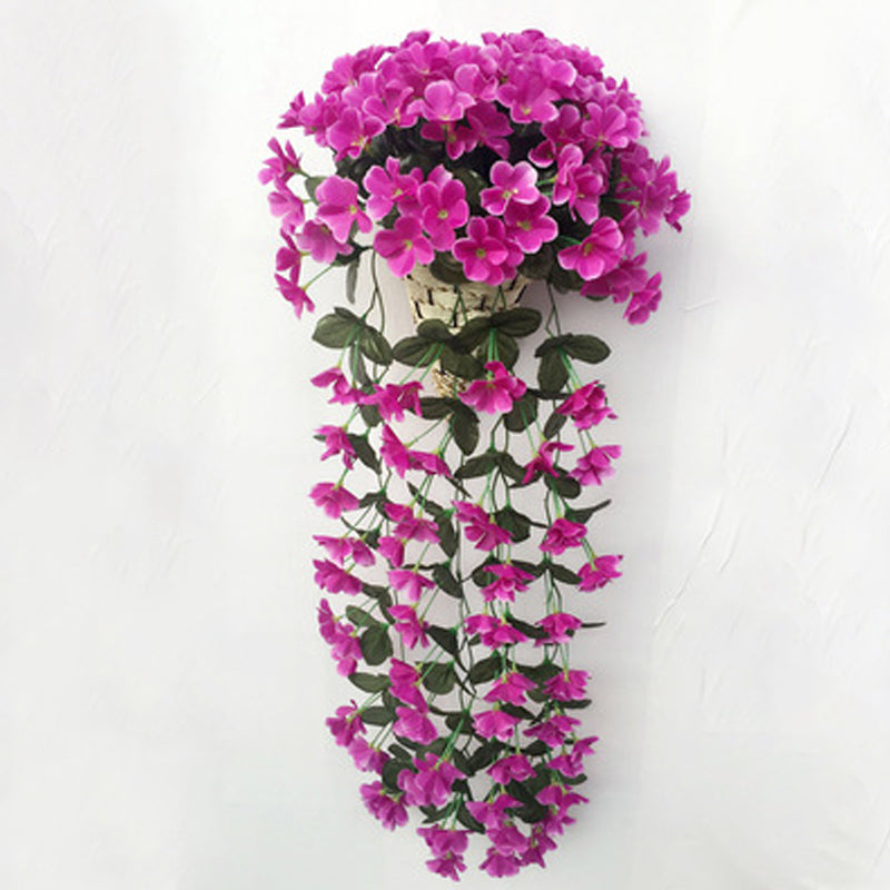 💐🌸Violetter Blumenampel der Simulation🌸💐KAUFEN SIE 2/3/5, ERHALTEN SIE 10/15/20 % RABATT